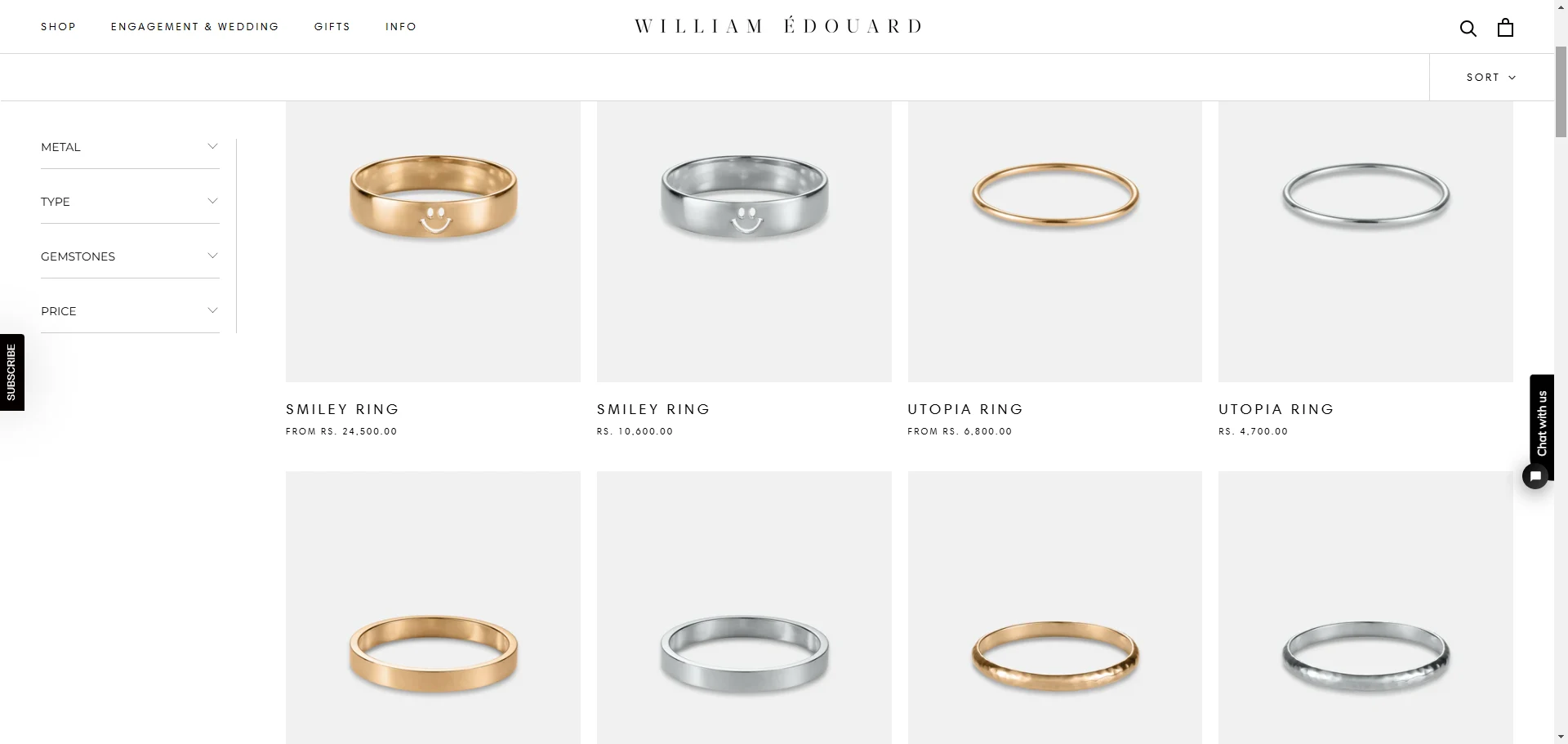 williamedouard Collection Page Image Implementation Screenshot