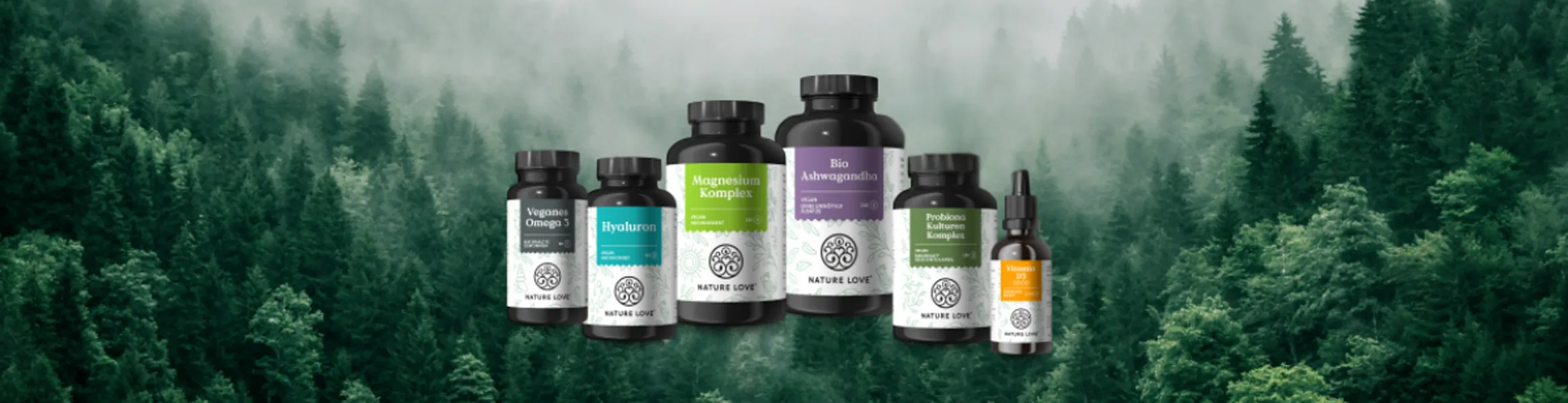 nature-love Bio Supplement Banner Ecommerce Store Case Study