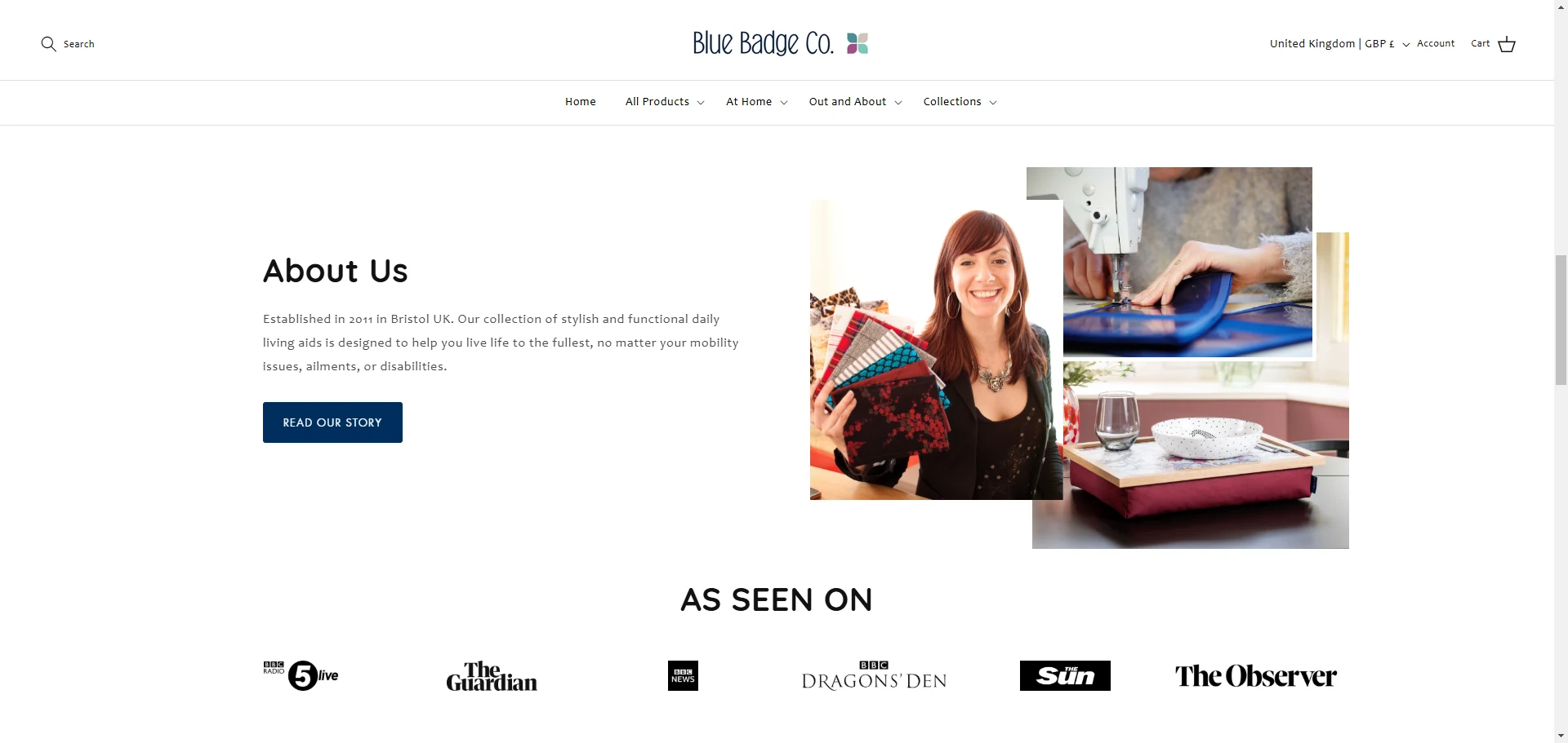 Blueblade About Implementation Screenshot