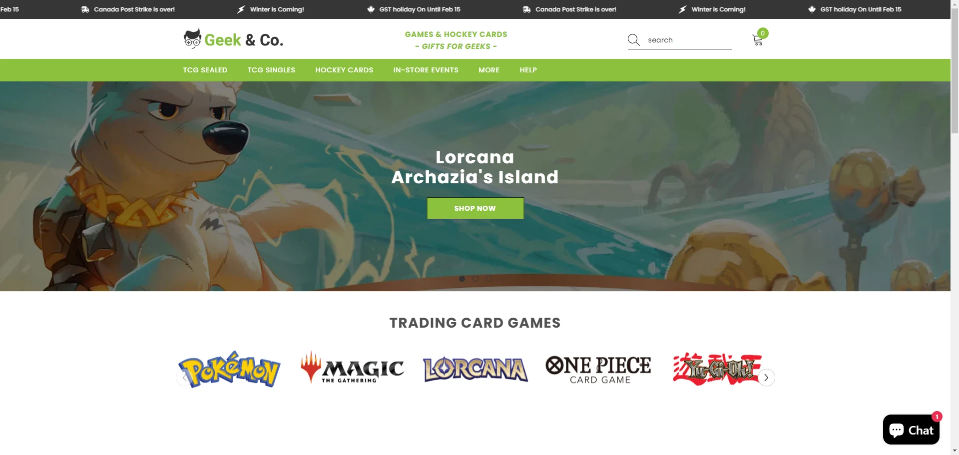 Geek&Co Banner Implementation Screenshot