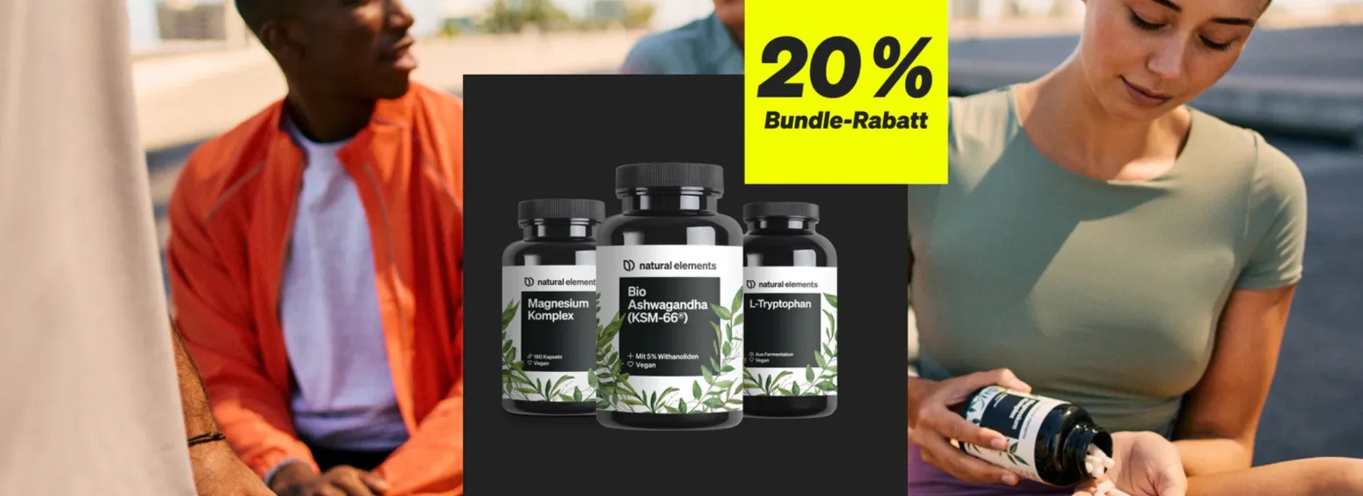 NaturalElement Homepage Banner Shopify Store Case Study