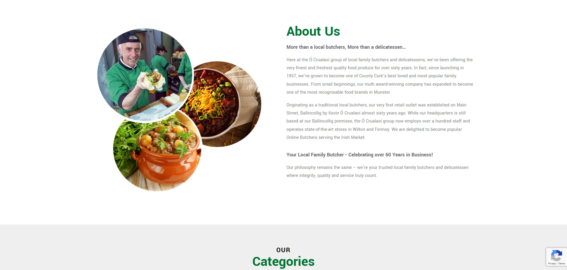 ocrualaoi About-Us Page Implementation Screenshot