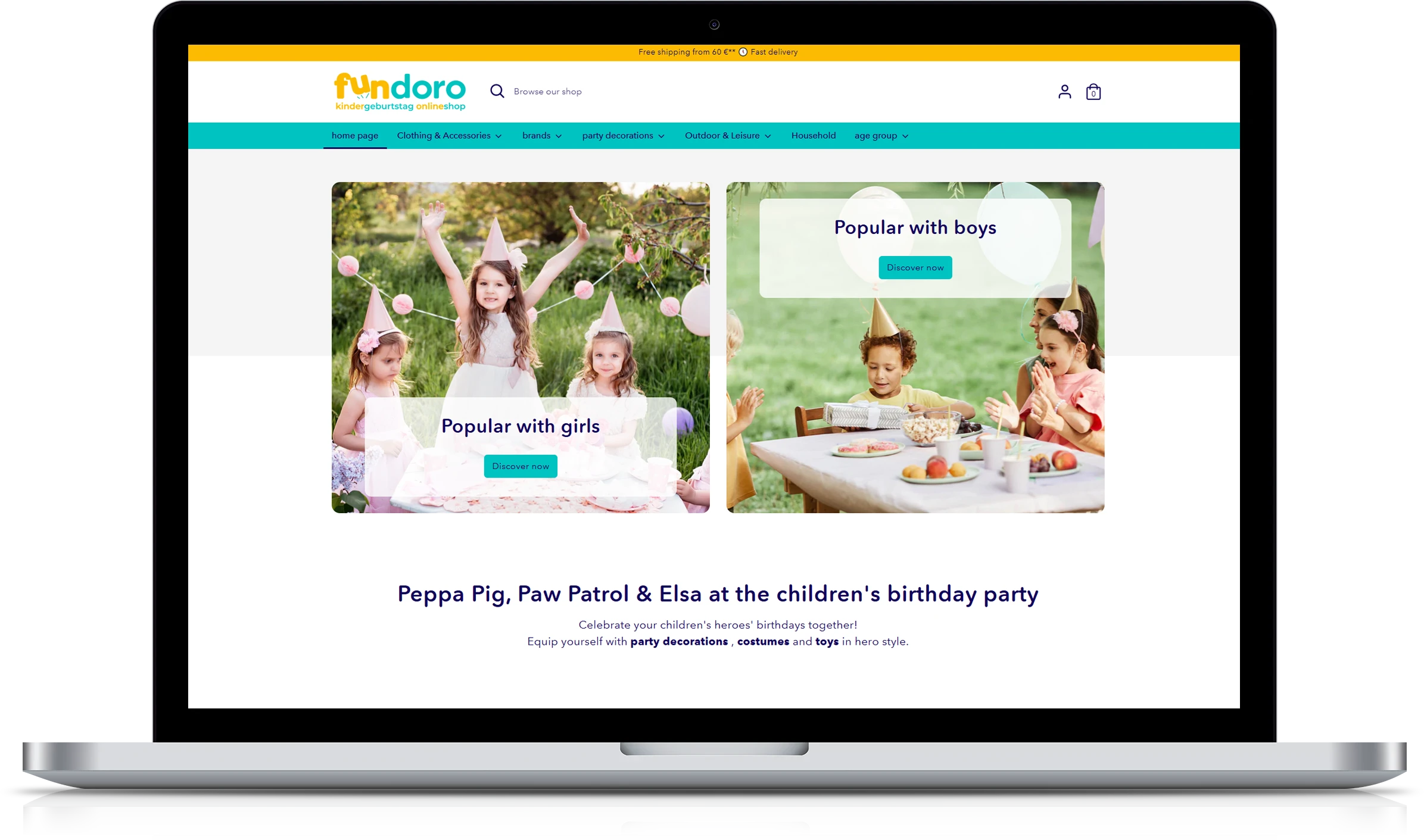 Fundoro Implementation Screenshot