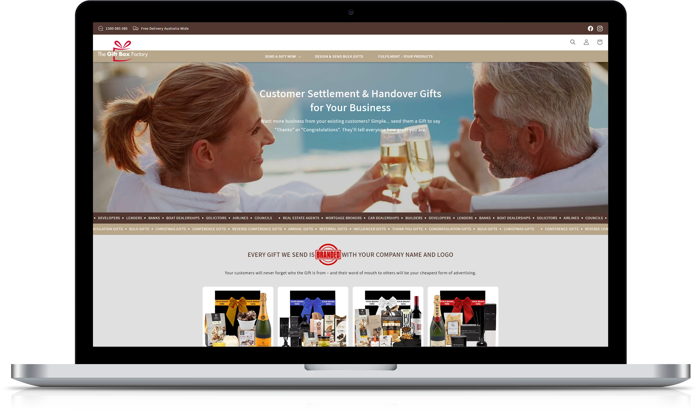 Gift Box Implementation Screenshot