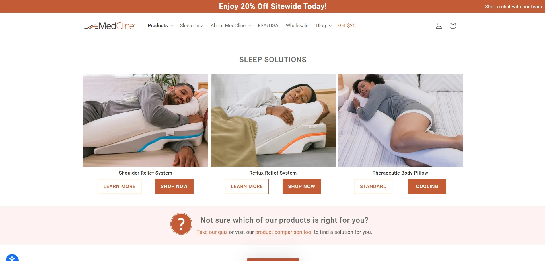 Medcline collections Page Implementation Screenshot