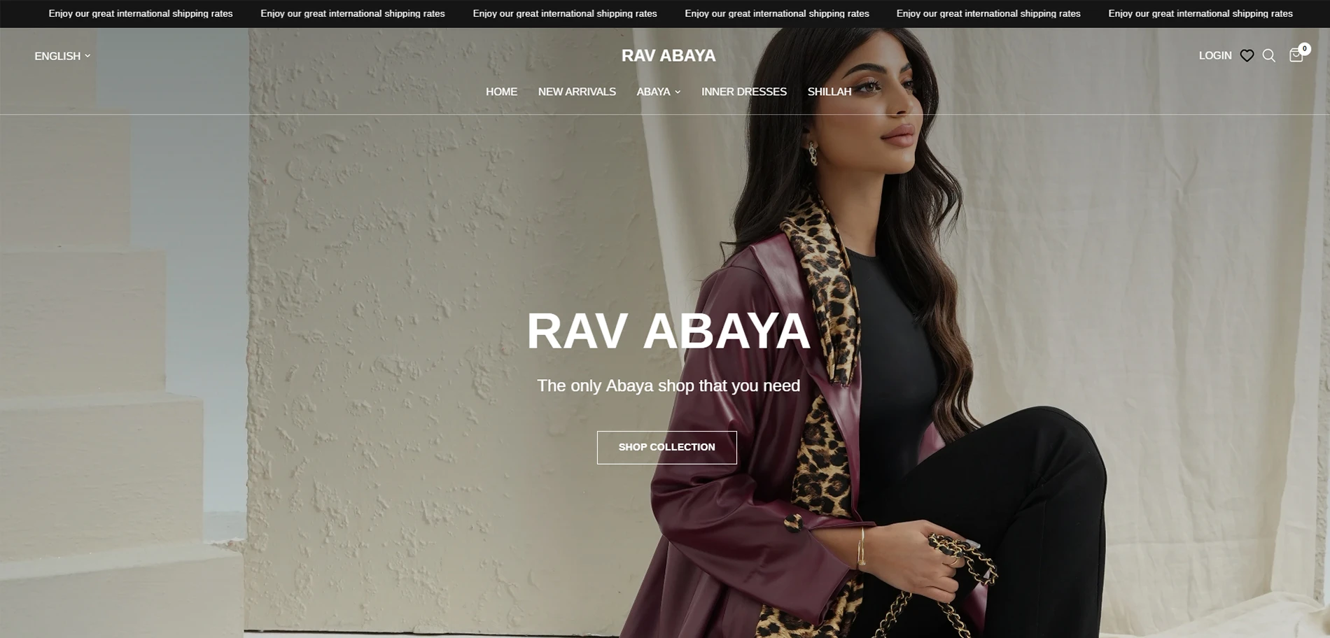 Rava-baya Homepage Implementation Screenshot