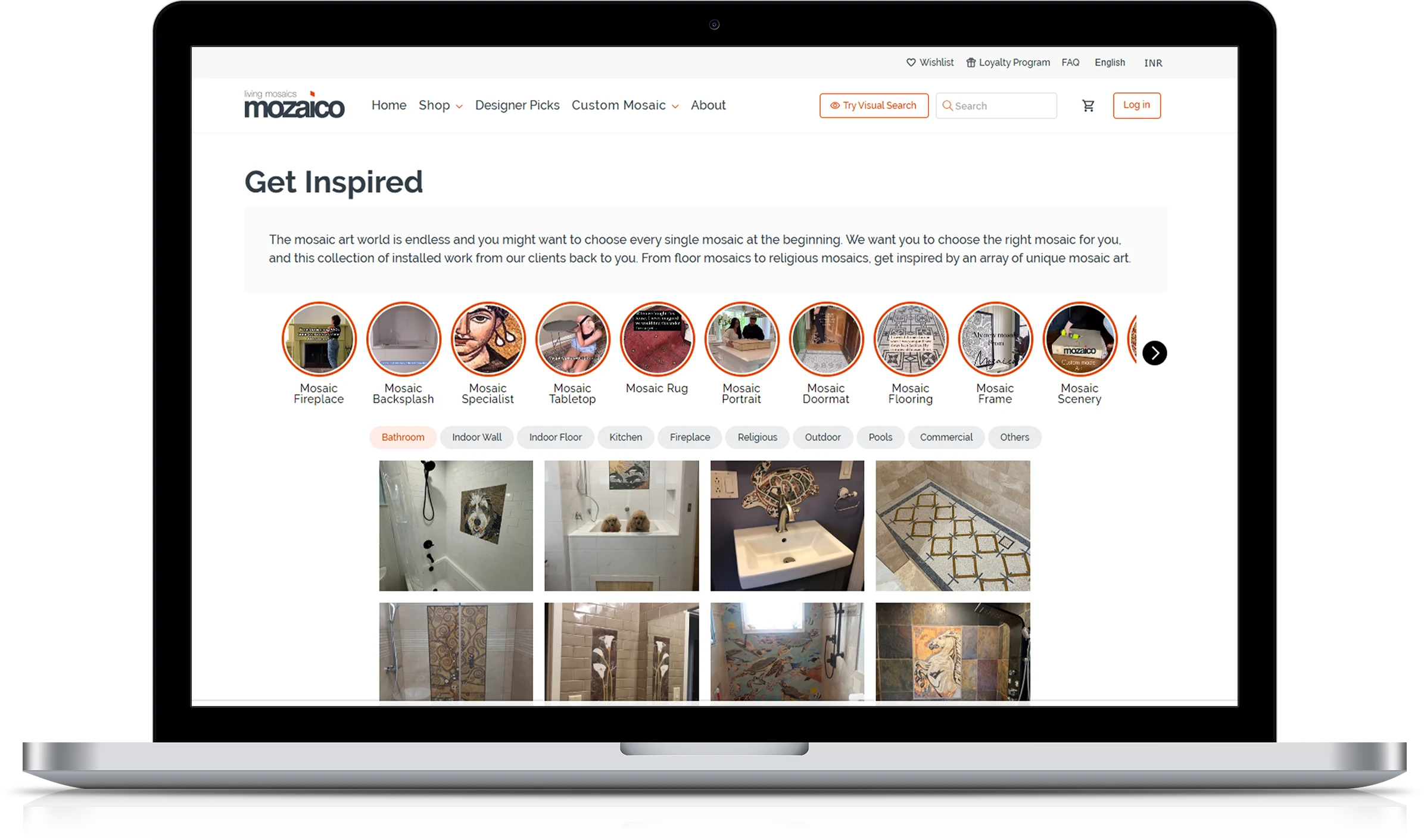 Art & Home Decor Store Implementation Screenshot