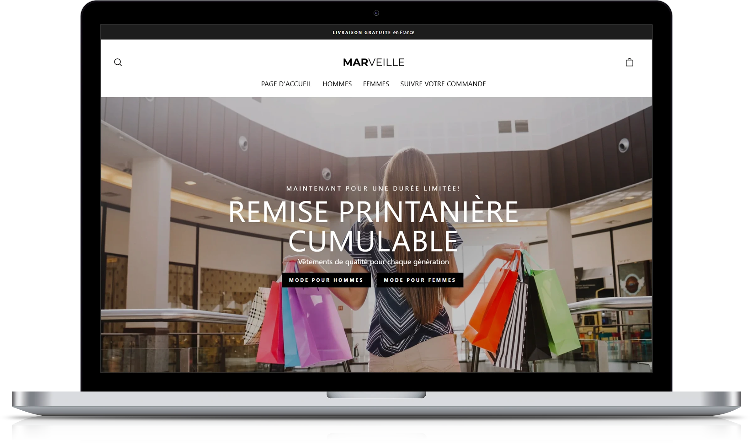 Marveille Implementation Screenshot