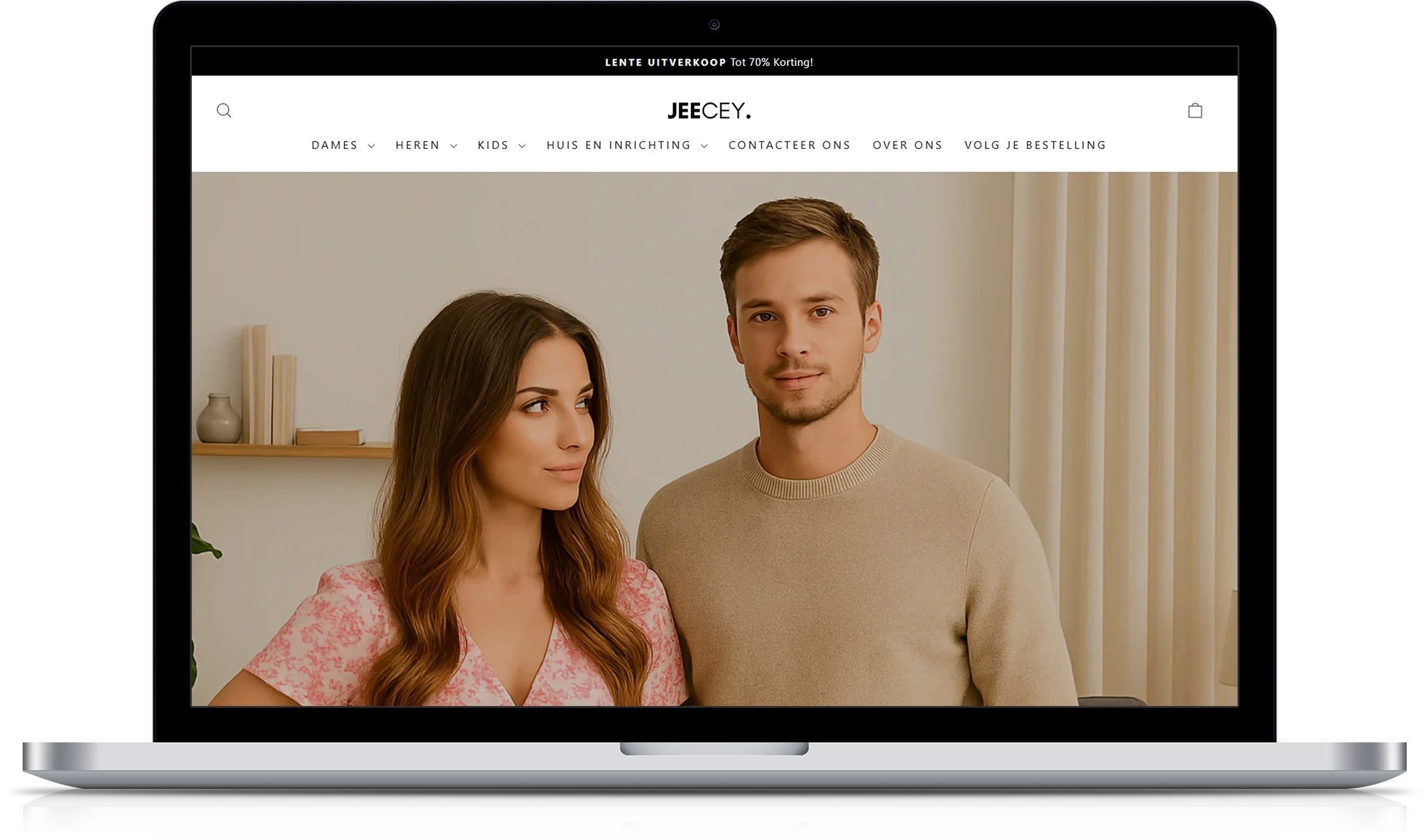 Jeecey banner Ecommerce Store Case Study