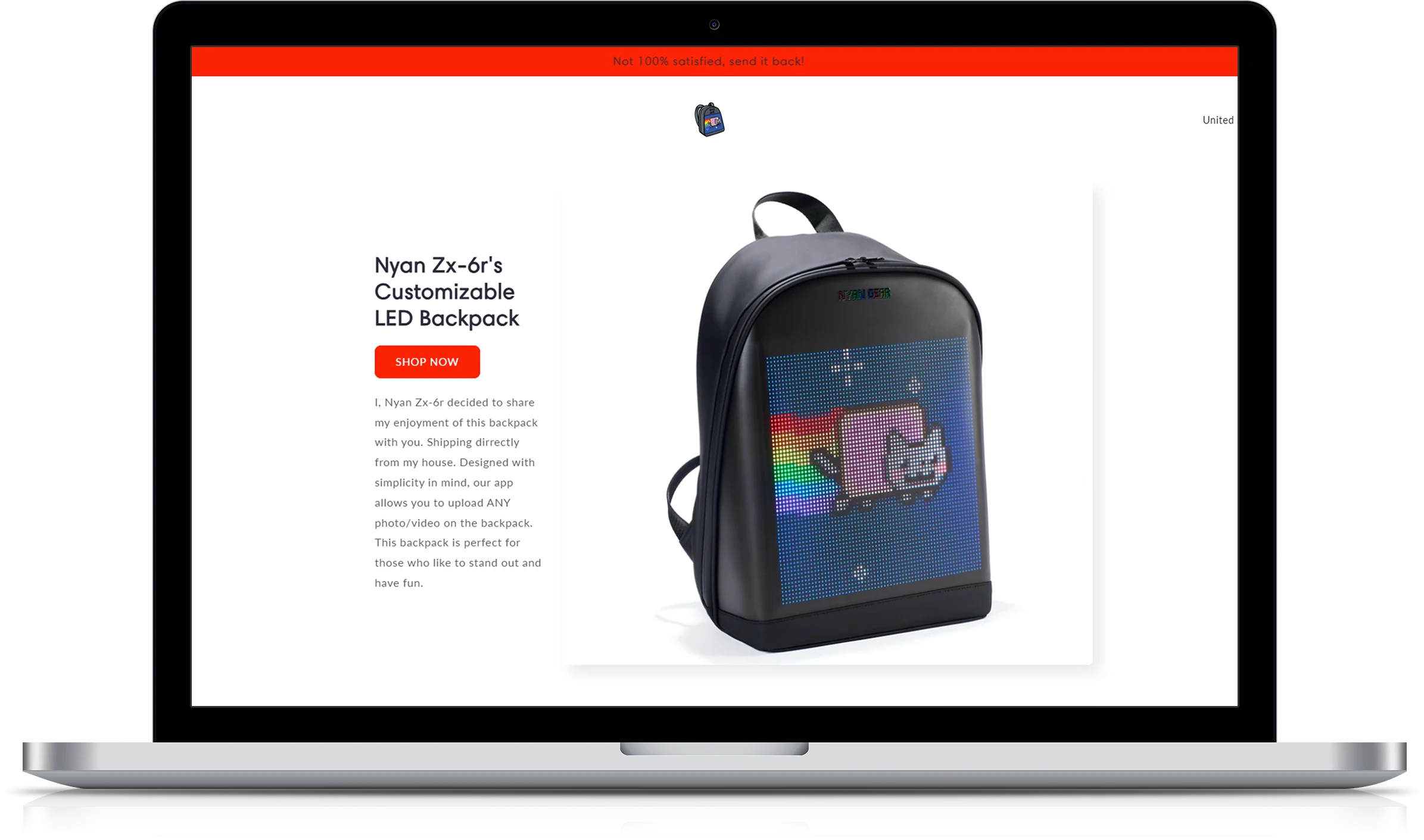 NYAN Gear Implementation Screenshot