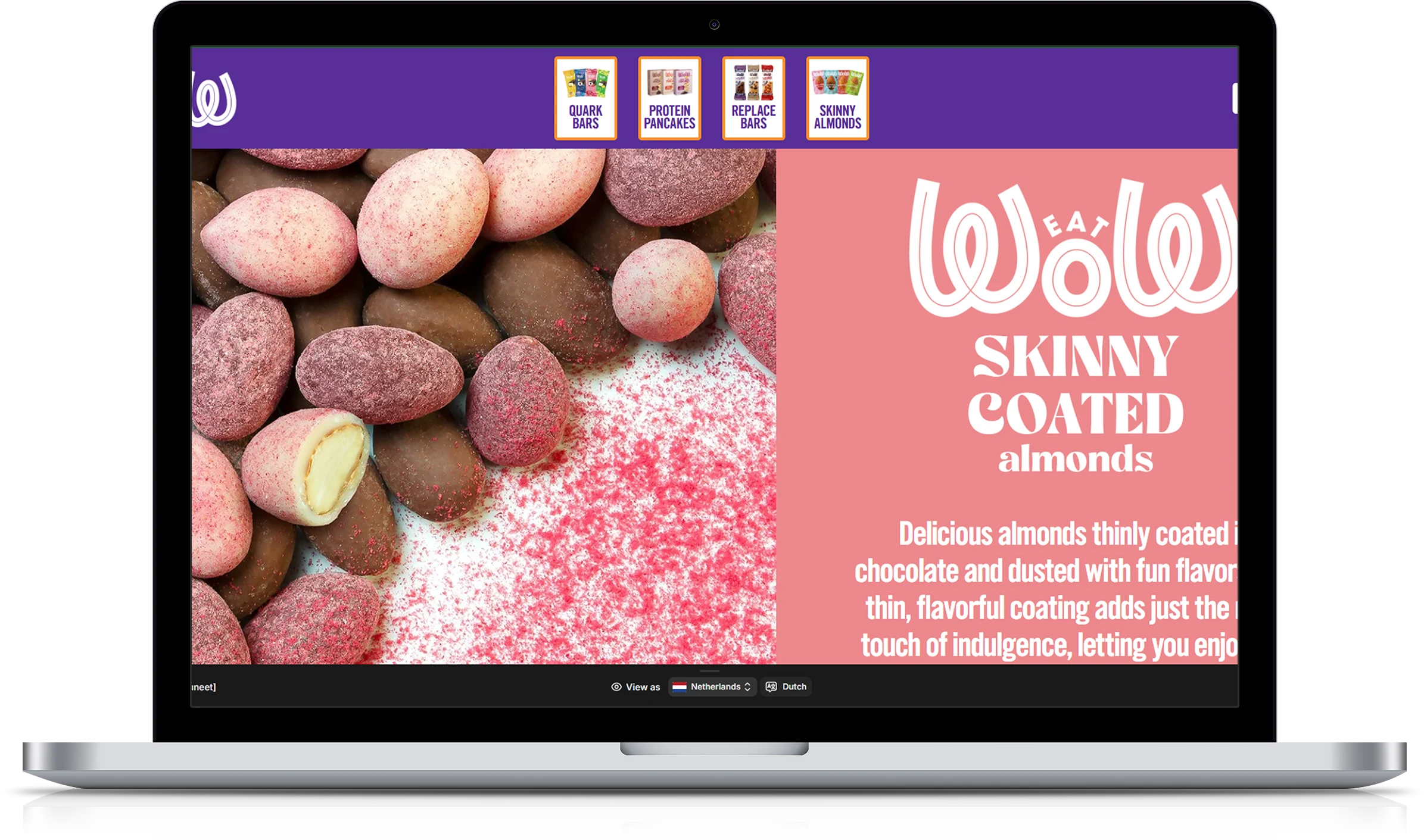 EATWOW Implementation Screenshot