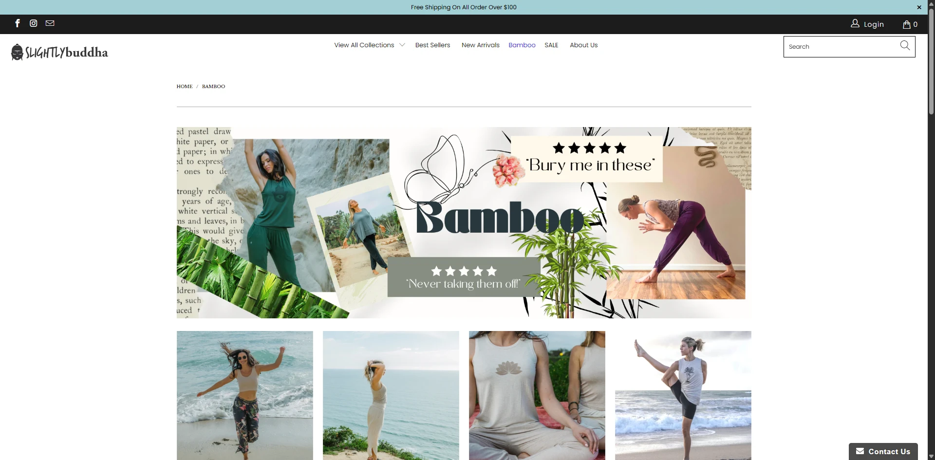 Slightly_Buddha Collection page Implementation Screenshot