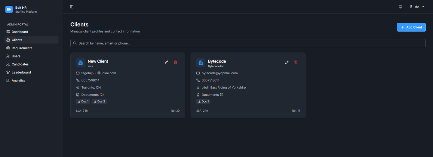 HR-Tech Platform AI-Assisted Development, Automation, Enterprise Software, HR-Tech, SaaS case study