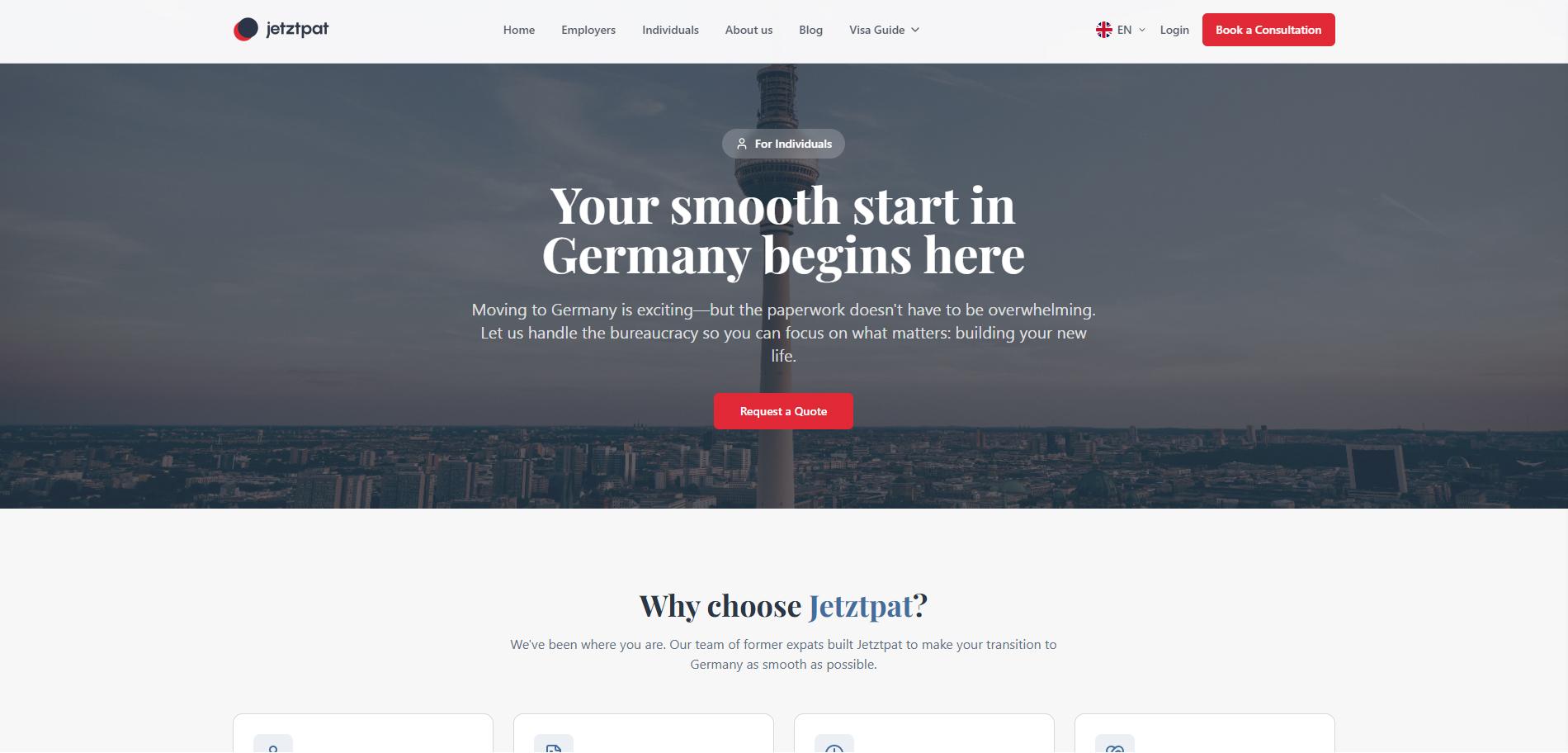 Employee Relocation, HR-Tech, Immigration Workflows case study